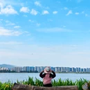干沟尾湿地公园天空之镜 - 昆明市旅游 缩略图 5