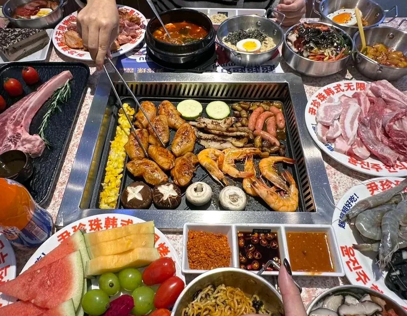 尹珍珠·韩式无限烤肉(总店) - 重庆市旅游 1