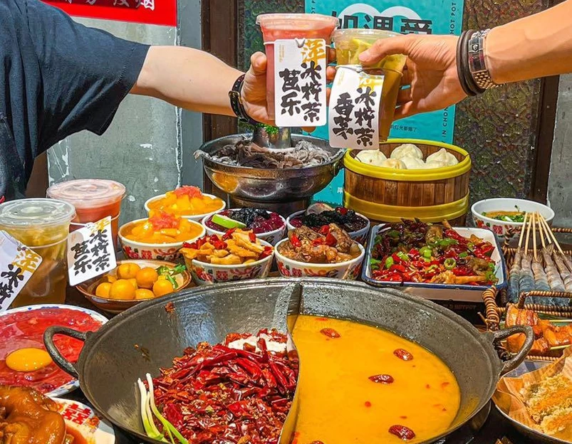 萍姐火锅·公路夜市(杭州店) - 杭州市旅游 1