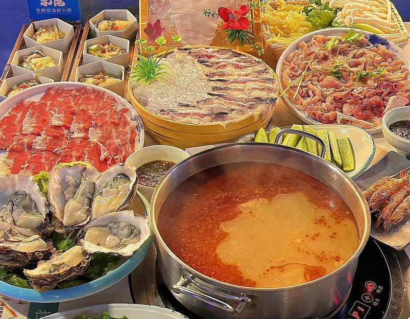 蚝界天台星空房·蚝王海鲜晚市宵夜(十亩地店) - 深圳市旅游 1