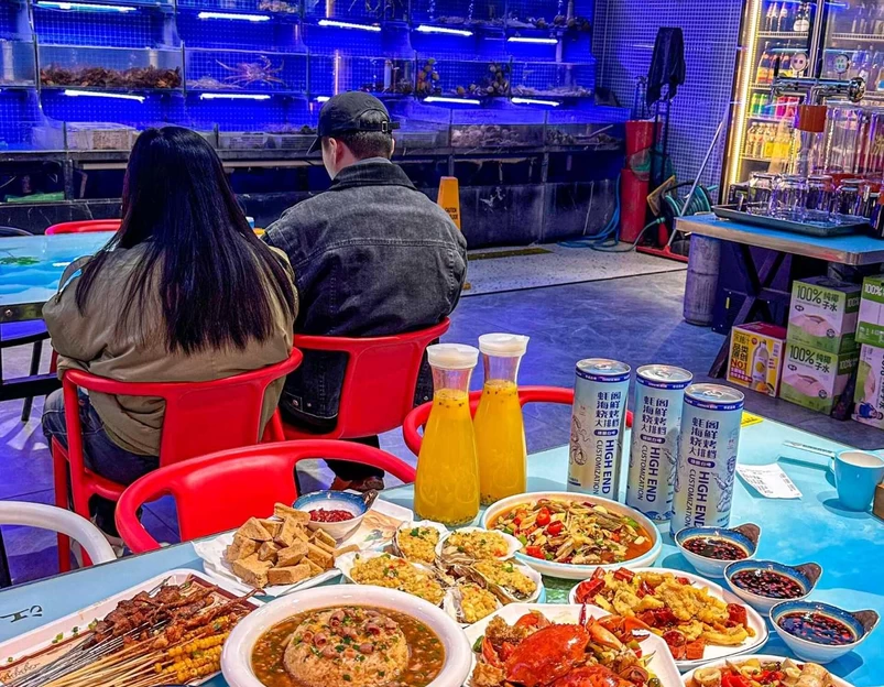 蚝阁·海鲜烧烤大排档(胜太路店) - 南京市旅游 1
