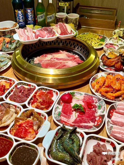 汉江山料理级炭火自助烤肉(西溪印象城店) - 杭州市旅游