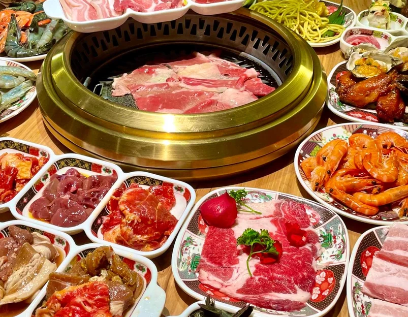 汉江山料理级炭火自助烤肉(西溪印象城店) - 杭州市旅游 1