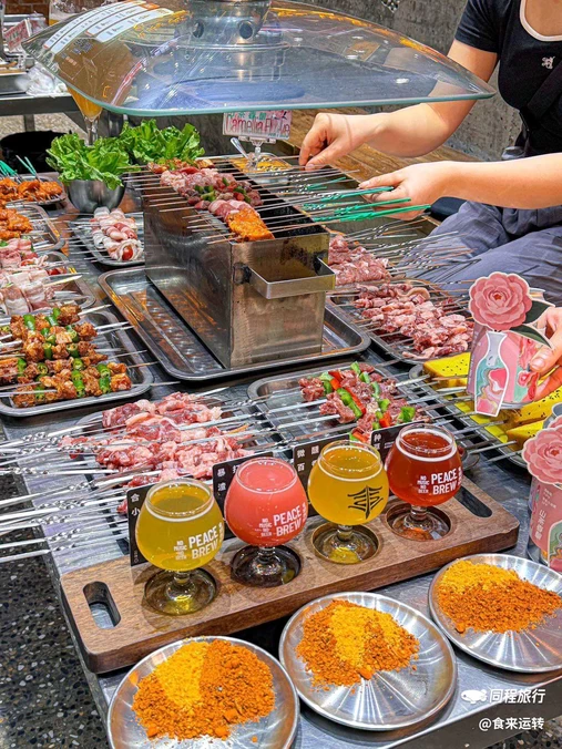 合平酿造·精酿小炉子烤串(时代天街店) - 重庆市旅游