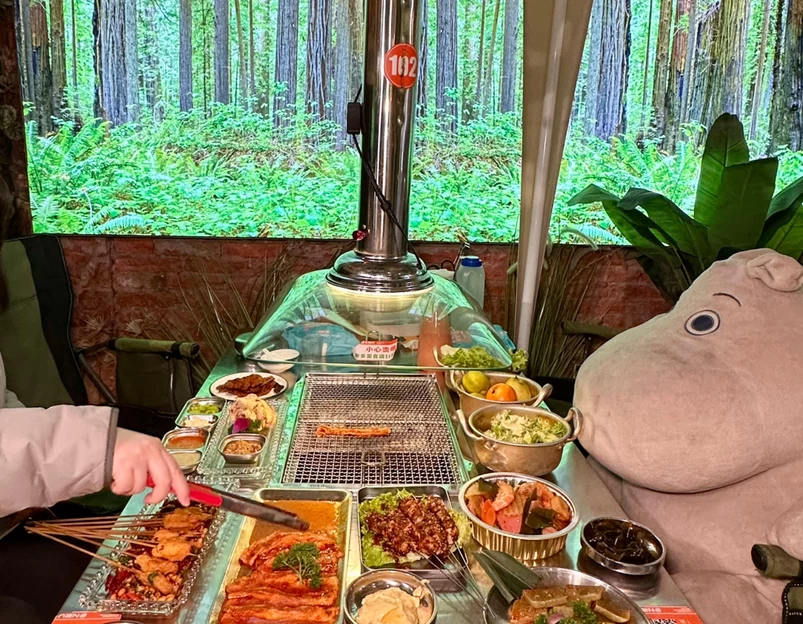 N2U熨斗烤肉CBD露营店 - 大连旅游 1