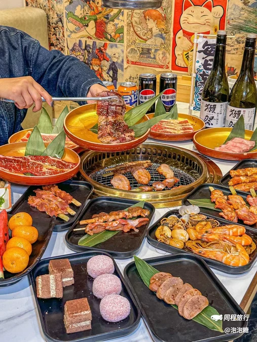 釜将肉铺·原切烧肉放题·和牛烧 - 上海市旅游