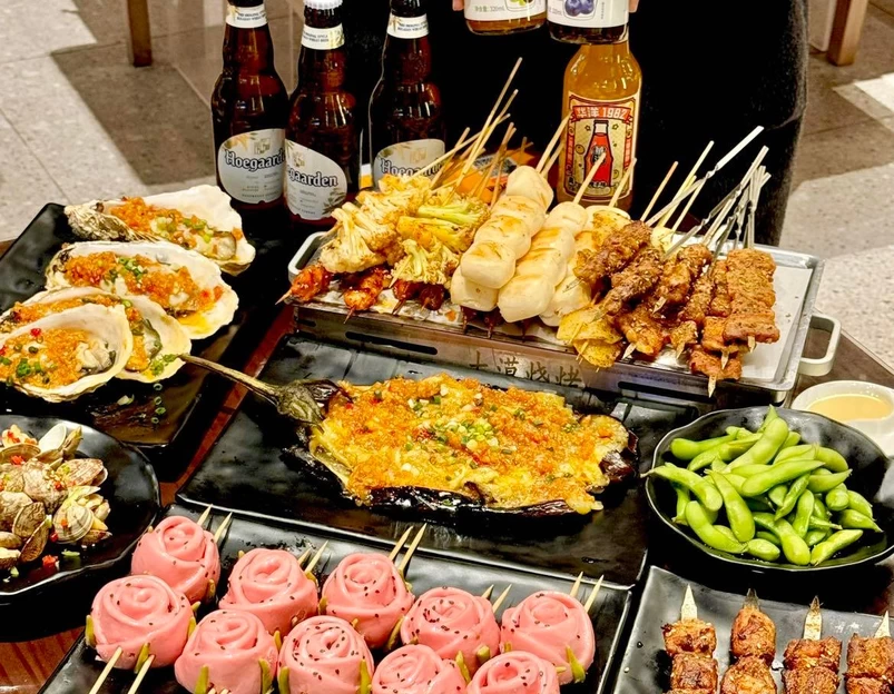 大漠烧烤·萧山蒸菜(丽晶国际店) - 杭州市旅游 1