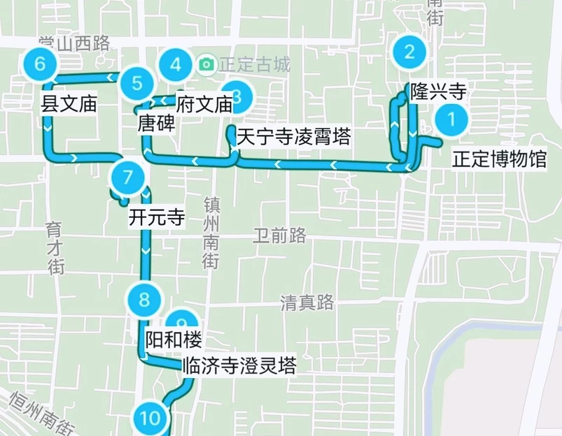 正定古城 - 石家庄市旅游 1