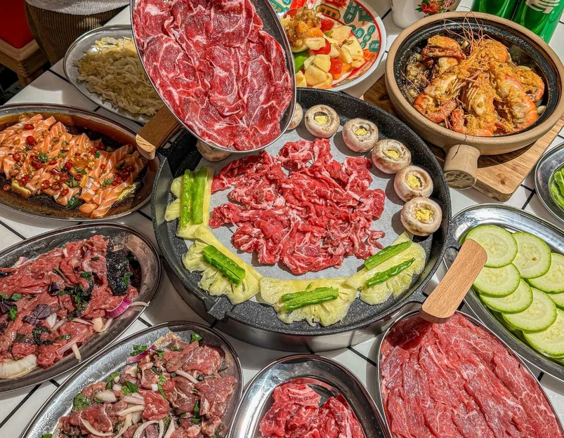 潮牛外传·鲜切牛肋条·烤肉自助(西湖店) - 杭州市旅游 1
