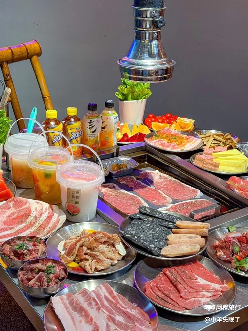 韩吉烧自助烤肉铺(苏宁城市奥莱店) - 成都市旅游