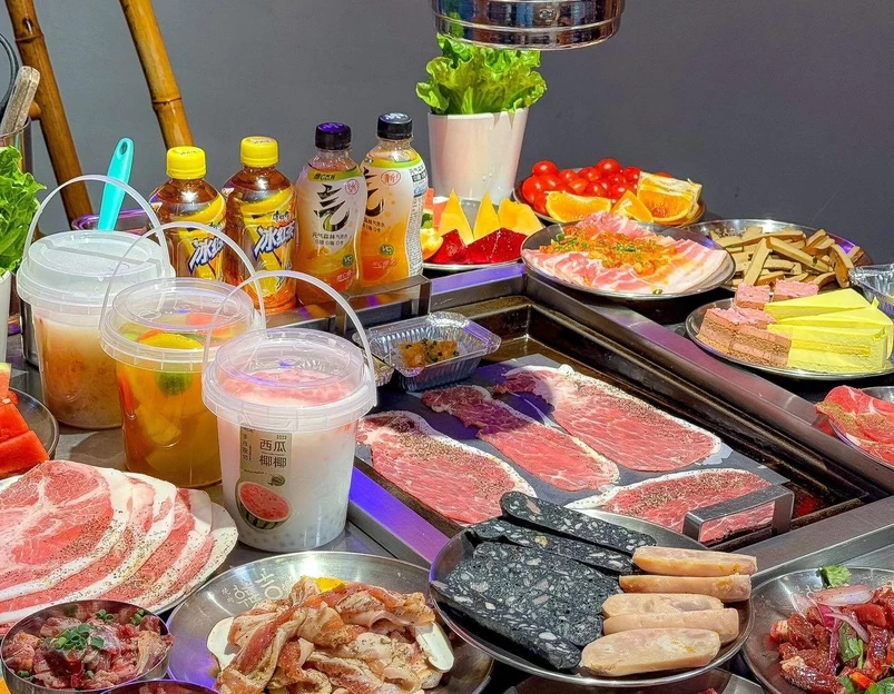 韩吉烧自助烤肉铺(苏宁城市奥莱店) - 成都市旅游 1