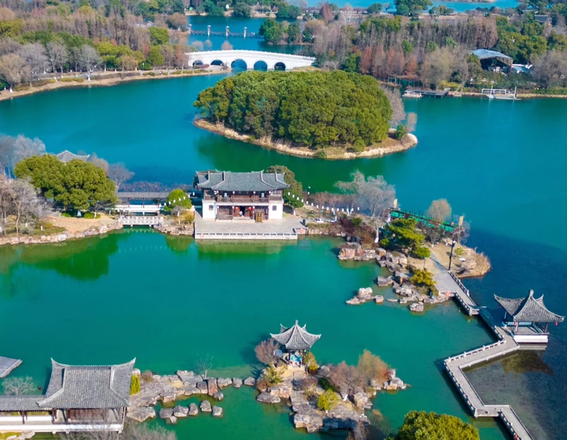 尚湖风景区-月堤 - 苏州市旅游 1