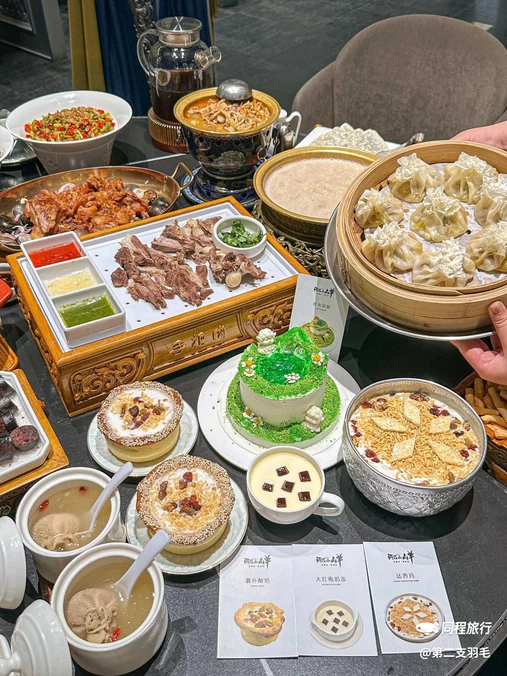 两只小山羊·手把肉 - 呼和浩特市旅游