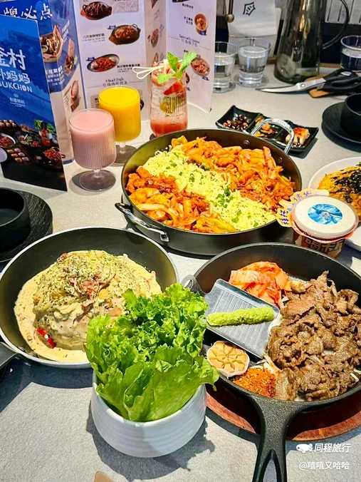 釜村· 朴妈妈创意料理(时代广场店) - 乌鲁木齐市旅游
