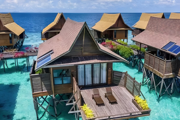 7天6晚·马来西亚沙巴+仙本那+美人鱼岛+马达京岛马布岛+可升级水屋