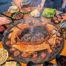别忘南山花园餐厅烤肉烤全羊 - 重庆市旅游 缩略图 3