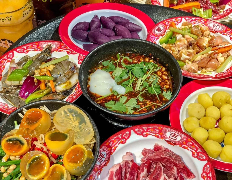 卡里烤肉·活油蘸水烙锅(北京首店) - 北京市旅游 1