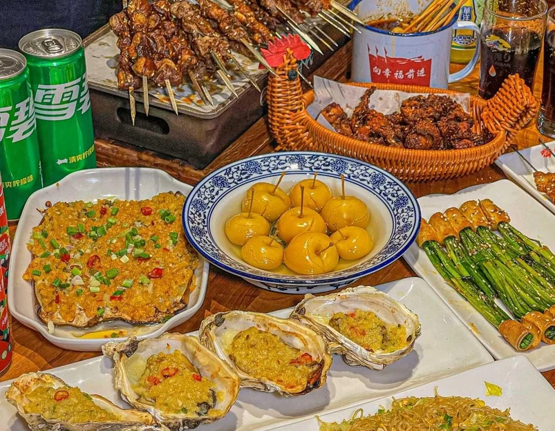 嗨烤小串(万达广场店) - 延边朝鲜族自治州旅游 1