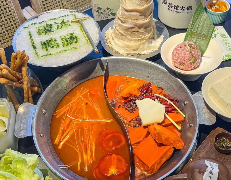 张想想-茶馆火锅(华强北) - 深圳市旅游 1