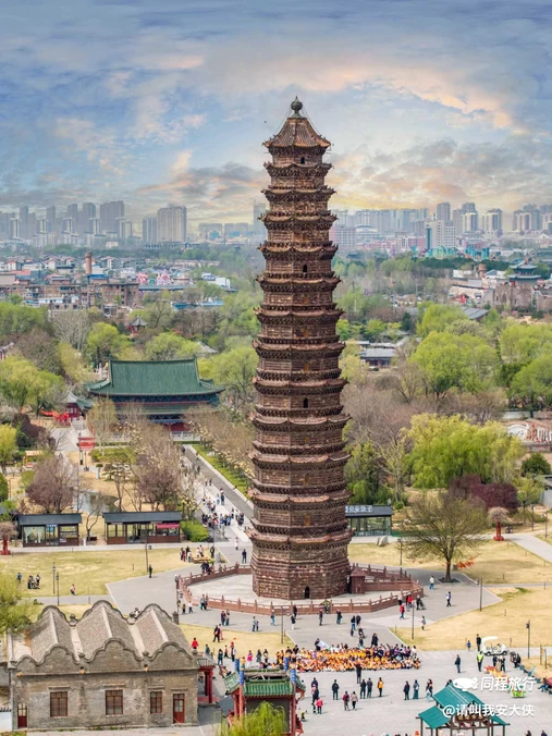 铁塔景区 - 开封旅游