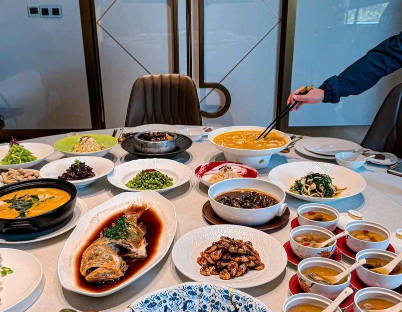 天水雅居·淮扬水鲜·点心宴(滨江店) - 上海市旅游 1