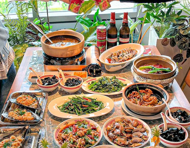 凤添吉·小海鲜醉鸡煲·广式排挡(紫荆广场店) - 上海市旅游 1