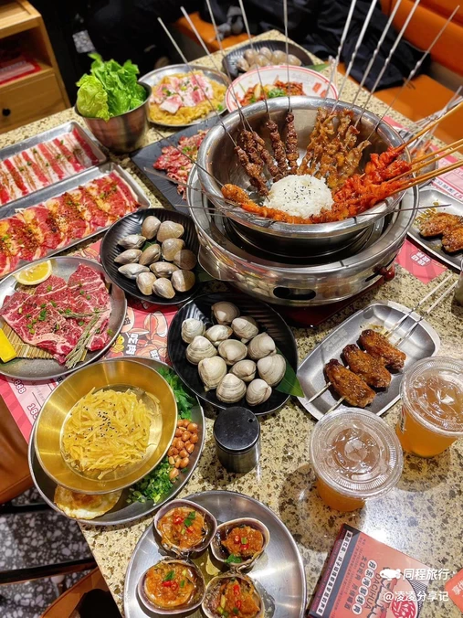 大呲花丹东海鲜烤肉(南山店) - 深圳市旅游