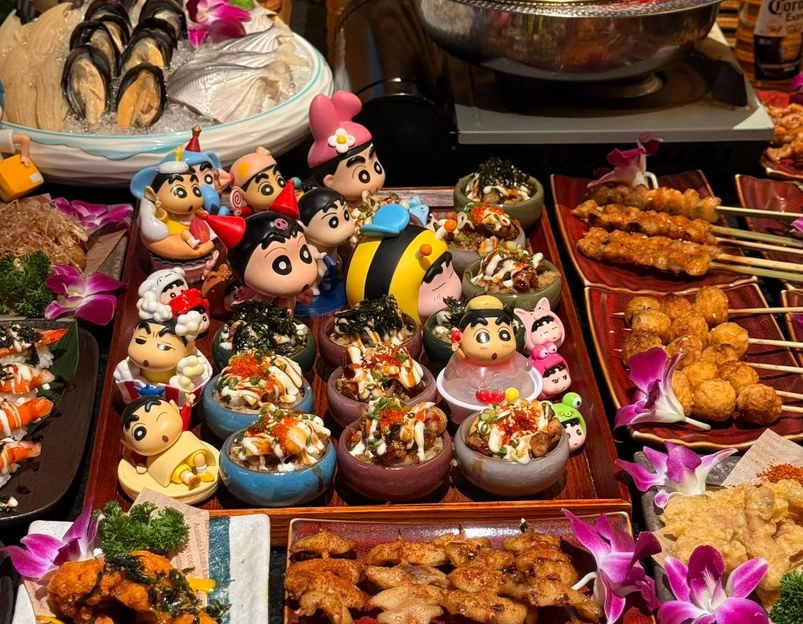 失野荟·海鲜和牛寿喜烧·烧鸟放题(龙湖欢肆店) - 成都市旅游 1