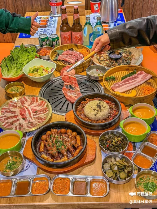 菊炭炉缘首尔烤肉料理 - 上海市旅游