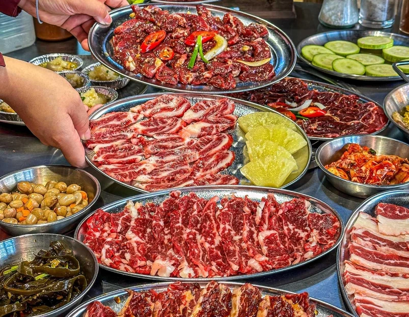 合喜熊·现切现烤·鲜肉大排档(傍江地铁站店) - 广州市旅游 1