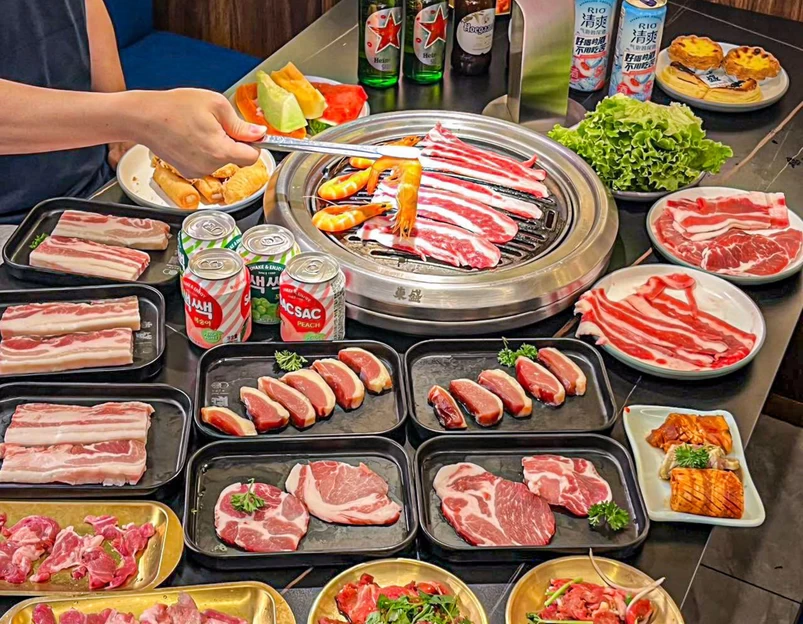 东盛炭烤自助料理(五角场万达店) - 上海市旅游 1