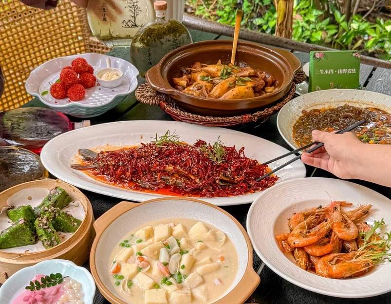 三生小坞·山野食集(杭州西湖灵隐店) - 杭州市旅游 1
