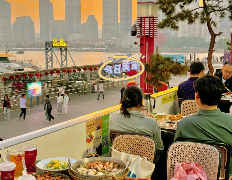 青啤海边人家·青岛本帮菜(奥帆中心店) - 青岛市旅游 1