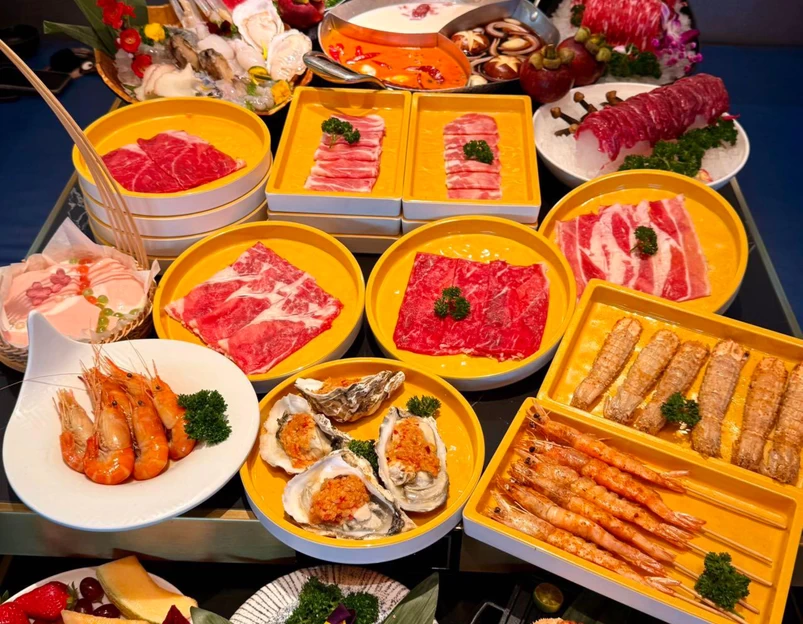 莿梨花·和牛寿喜烧自助(周浦万达店) - 上海市旅游 1