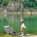 楠溪江石柱竹筏漂流露营基地 - 温州市旅游 缩略图 7