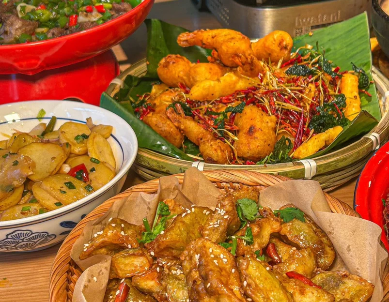 民间粮仓.土菜馆(全国总店) - 成都市旅游 1