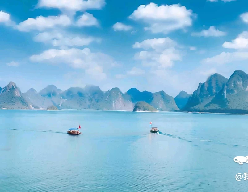 渠洋湖景区 - 百色市旅游 1