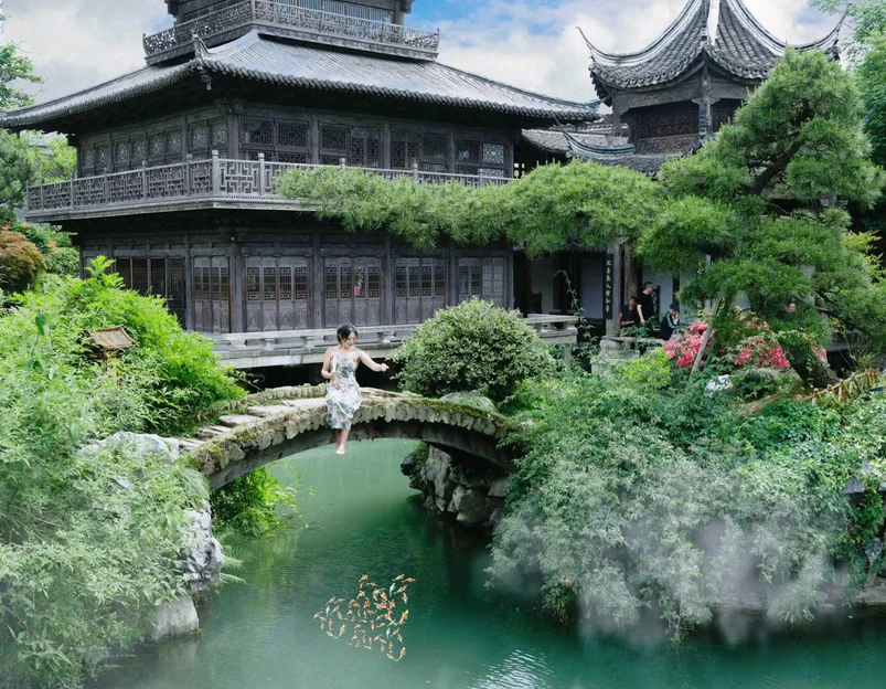 濮院时尚古镇 - 嘉兴市旅游 1
