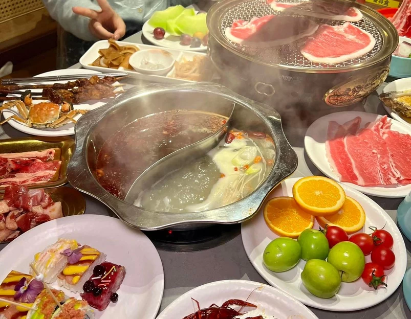 汉江山料理级炭火自助烤肉(西溪印象城店) - 杭州市旅游 1