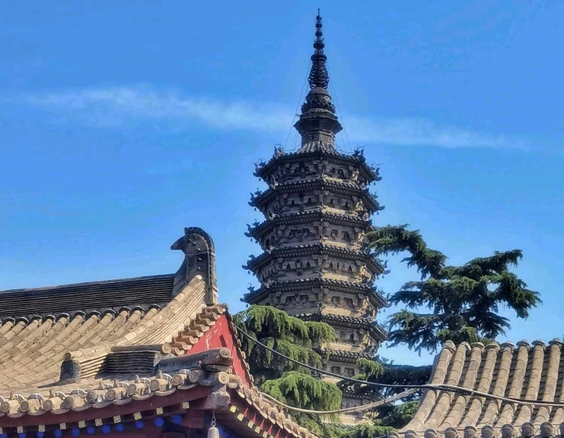 正定临济寺-澄灵塔 - 石家庄市旅游 1
