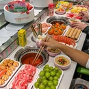芳小竹嗨转火锅自助(恒隆广场店) - 天津市旅游 缩略图 1