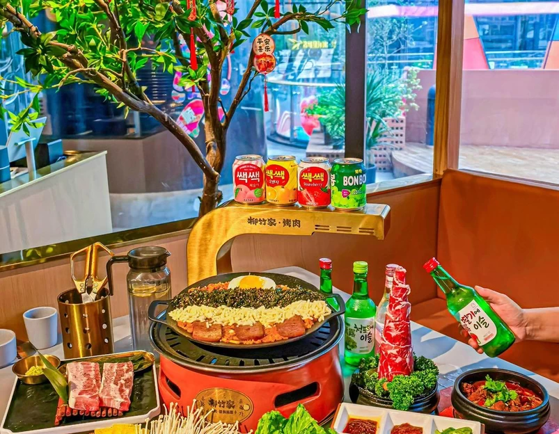 柳竹家·齐齐哈尔烤肉·朝鲜料理(宝安华强广场店) - 深圳市旅游 1