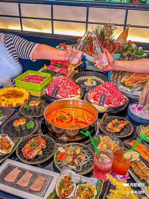 会食·和牛寿喜烧(东原悦荟店) - 重庆市旅游