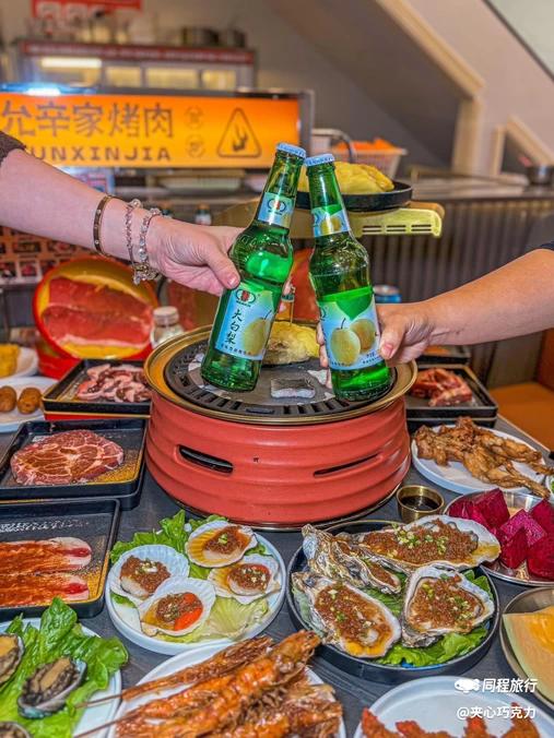允辛家·自助泥炉烤肉(松江万达店) - 上海市旅游