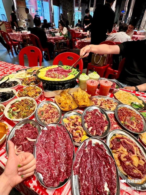 招福牛市·潮汕鲜牛烤肉店(屠宰场店) - 杭州市旅游