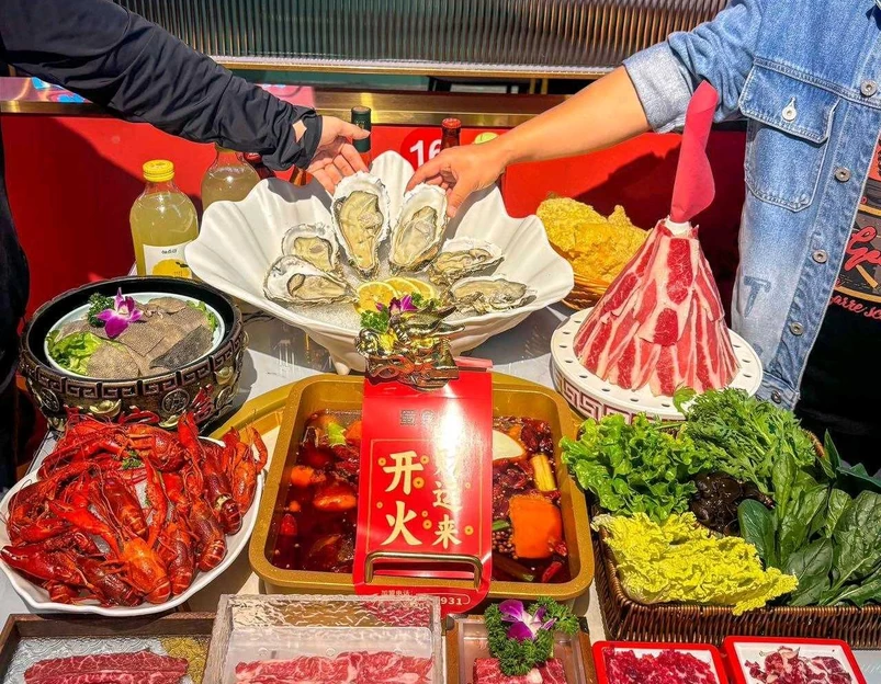 蜀食火·涮烤喷泉火锅(杭州总店) - 杭州市旅游 1