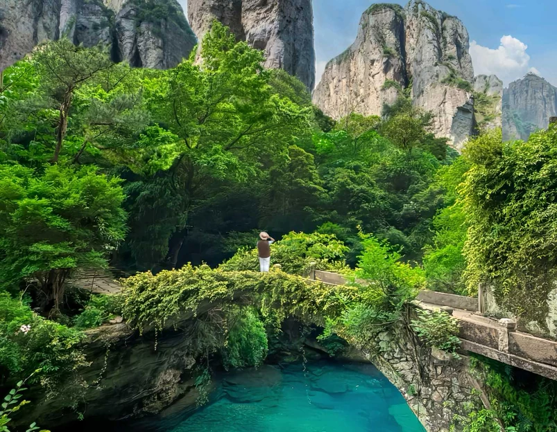 雁荡山筋竹涧农业观光园停车场 - 温州市旅游 1