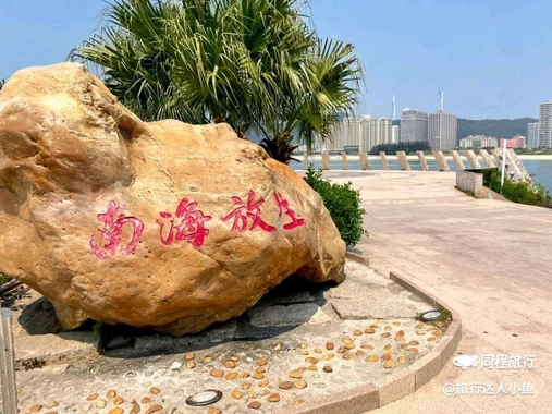 南海放生台 - 阳江市旅游