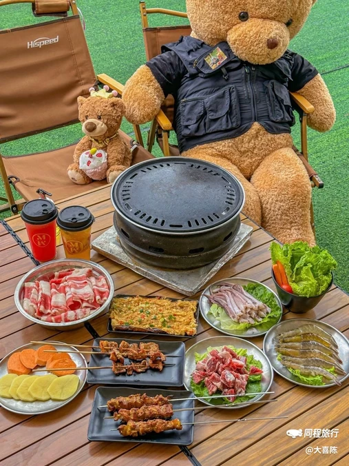 叁棵树营地·户外团建·炭火烤肉·露天烧烤 - 深圳市旅游