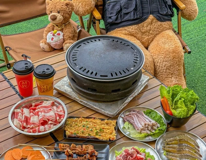 叁棵树营地·户外团建·炭火烤肉·露天烧烤 - 深圳市旅游 1